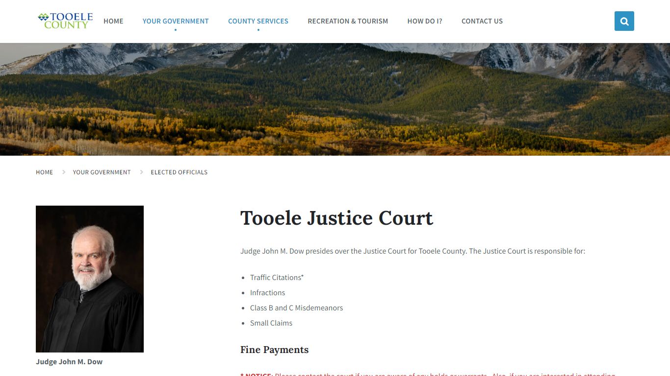 Tooele Justice Court - Tooele County